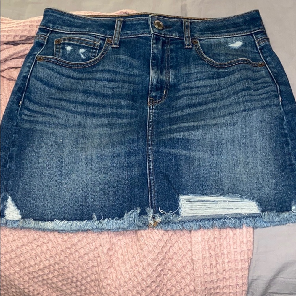 AE denim skirt